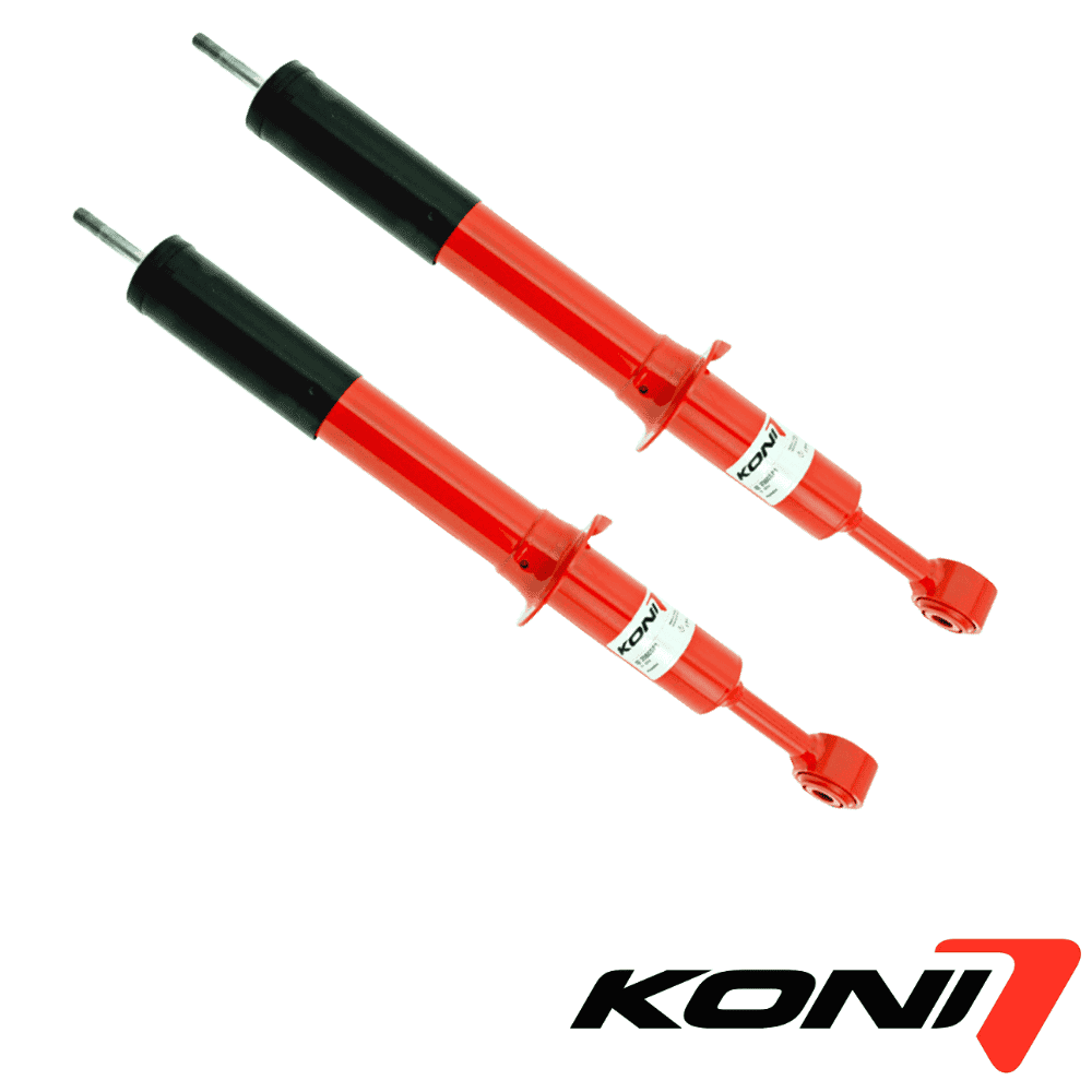 High-quality KONI shock absorbers for vehicle suspension systems and optimal driving performance.