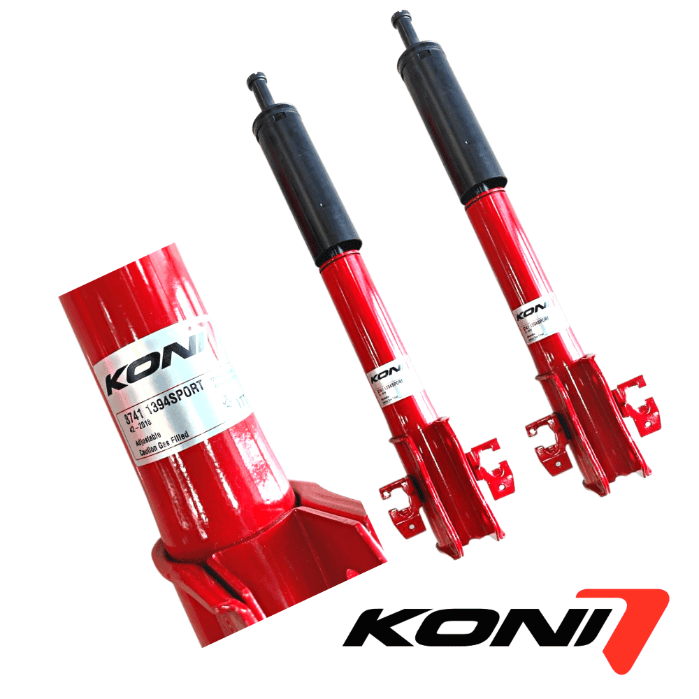 High-quality KONI shock absorbers for vehicle suspension systems and optimal ride comfort.