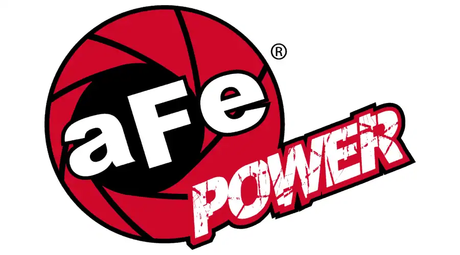 High-quality basketball logo with "aFe Power" branding and dynamic design.