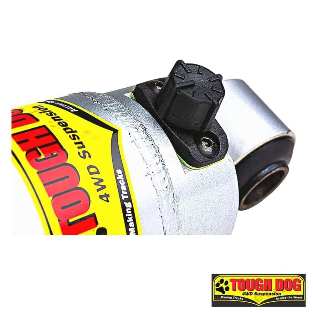 High-performance shock absorber for 4WD vehicles with durable suspension system.