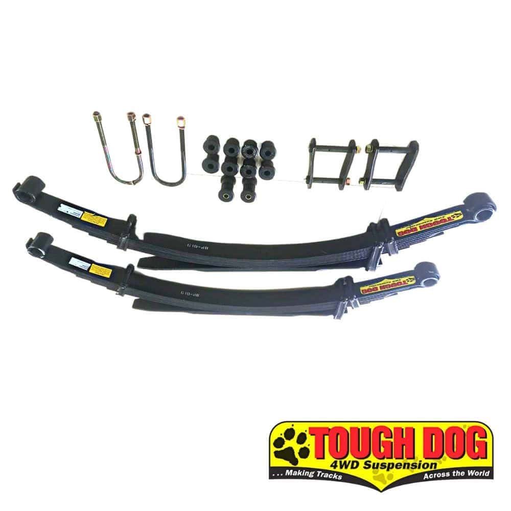 Heavy-duty 4WD suspension parts and accessories for off-road vehicles.