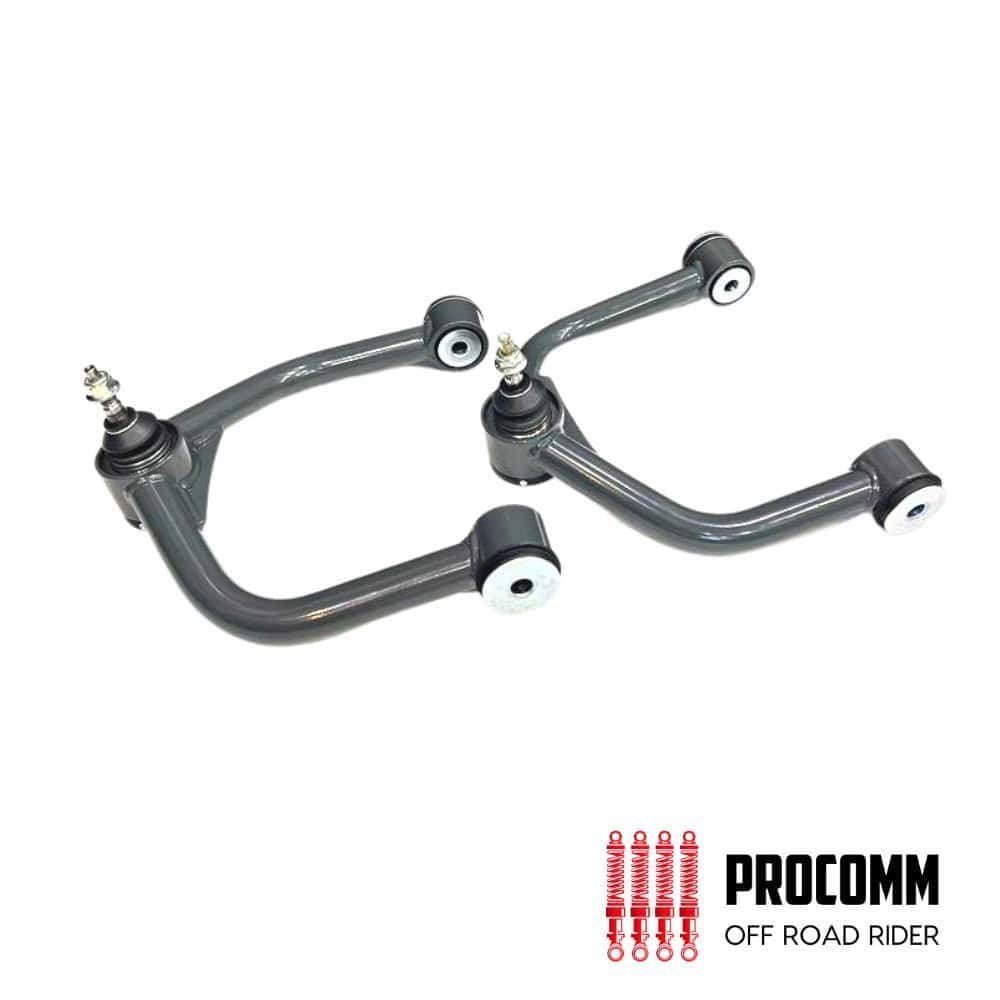 Off-road vehicle suspension control arms for durable performance.