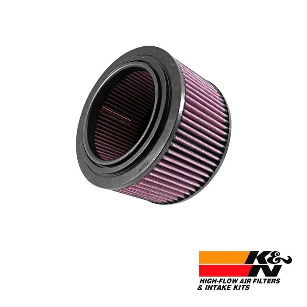 High-flow air filter for automotive engines, durable and efficient filtration system.