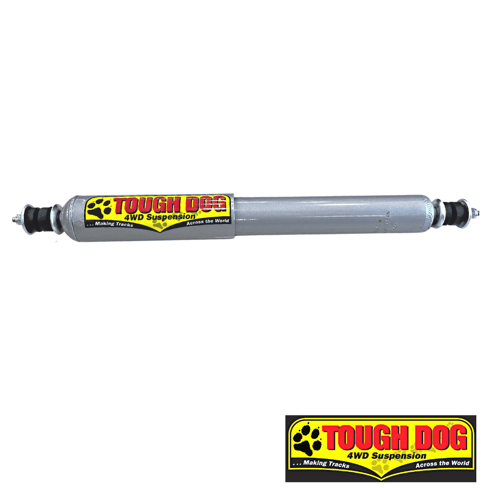 Tough Dog 4WD suspension shock absorber for off-road vehicles and trucks.