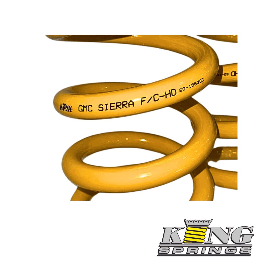 High-quality yellow coil spring for industrial machinery and automotive applications.