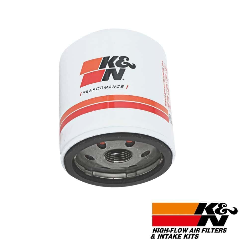 High-flow air filter from K&N for vehicle performance and engine protection.
