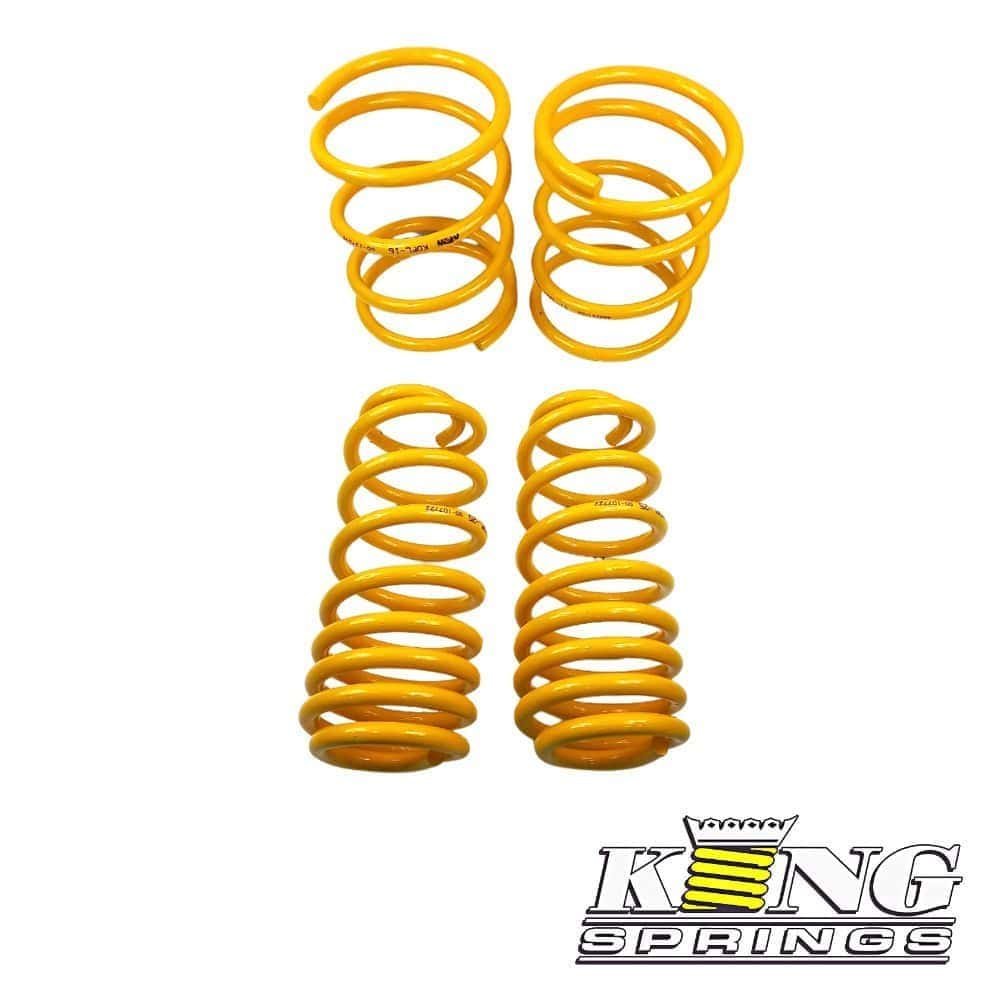 High-quality yellow coil springs for automotive suspension systems. Durable and reliable for optimal.