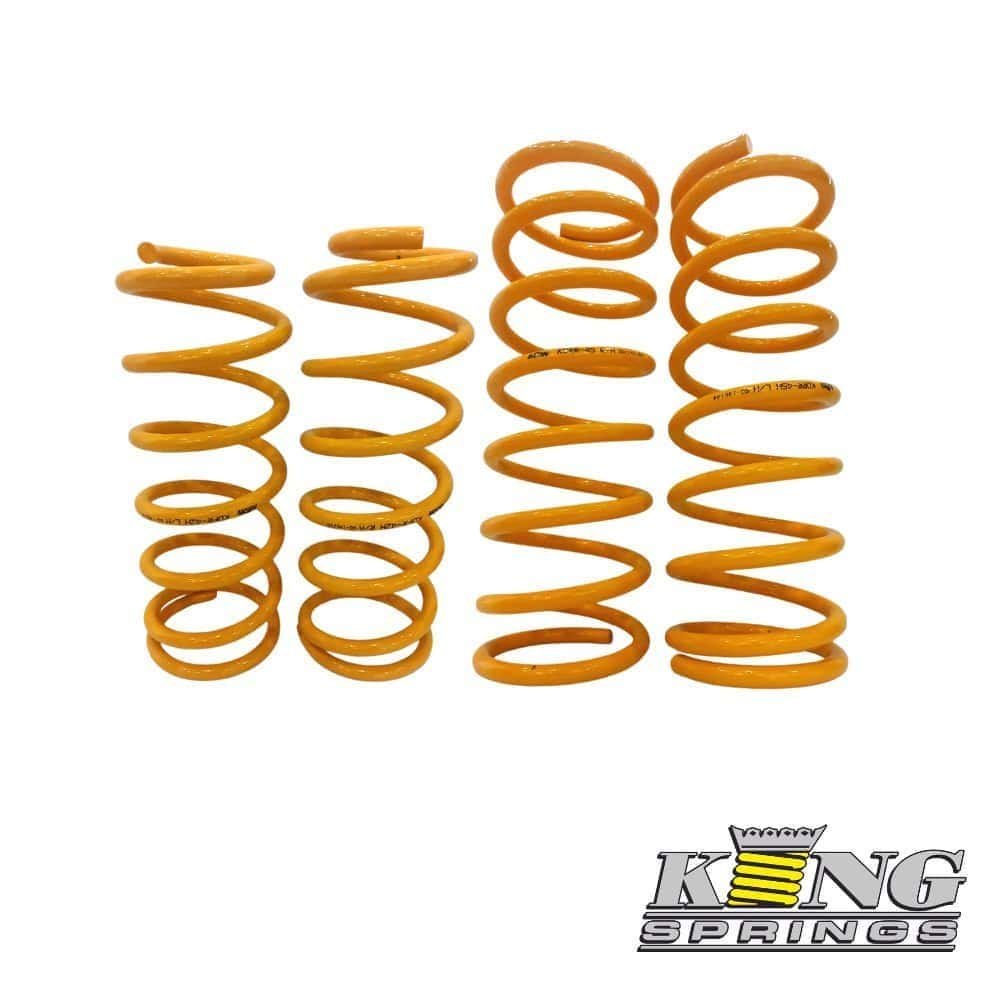 High-quality orange coil springs for automotive suspension systems. Durable and reliable for vehicle.