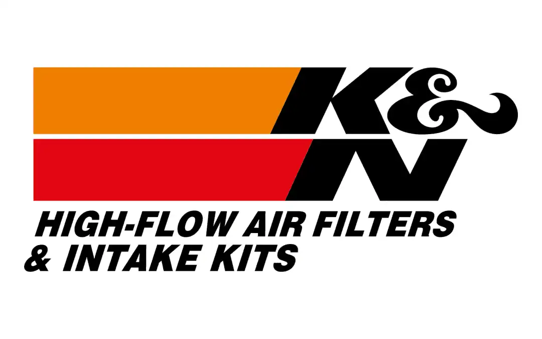 High-flow air filters and intake kits by K&N for vehicle performance enhancement.