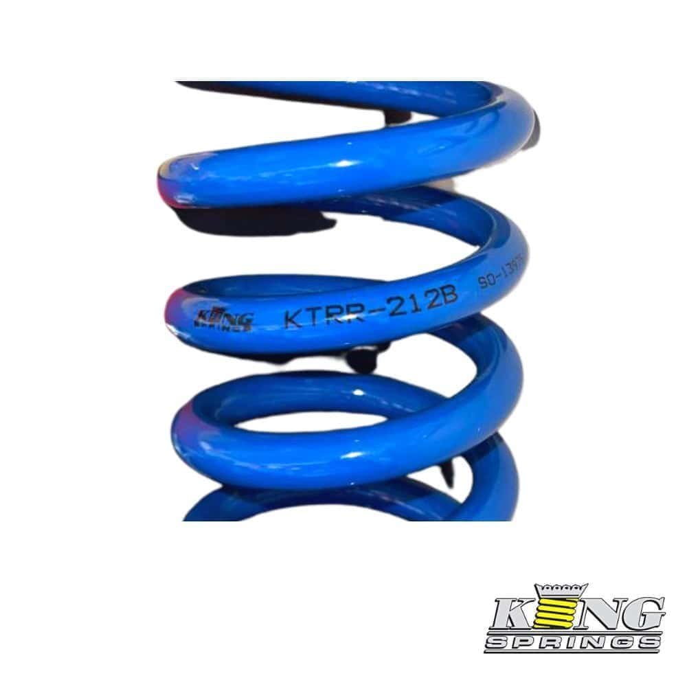 High-pressure industrial spring for machinery and equipment applications.
