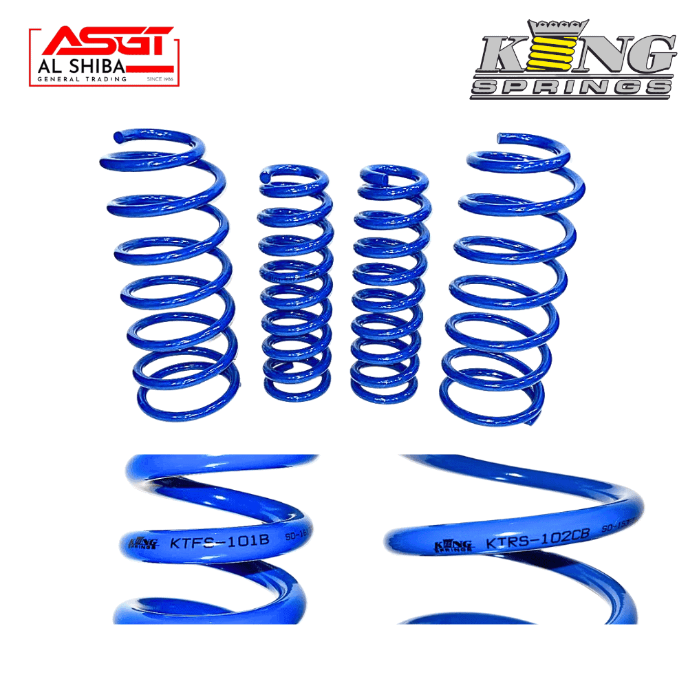 High-quality blue King Springs for vehicle suspension, durable and reliable.