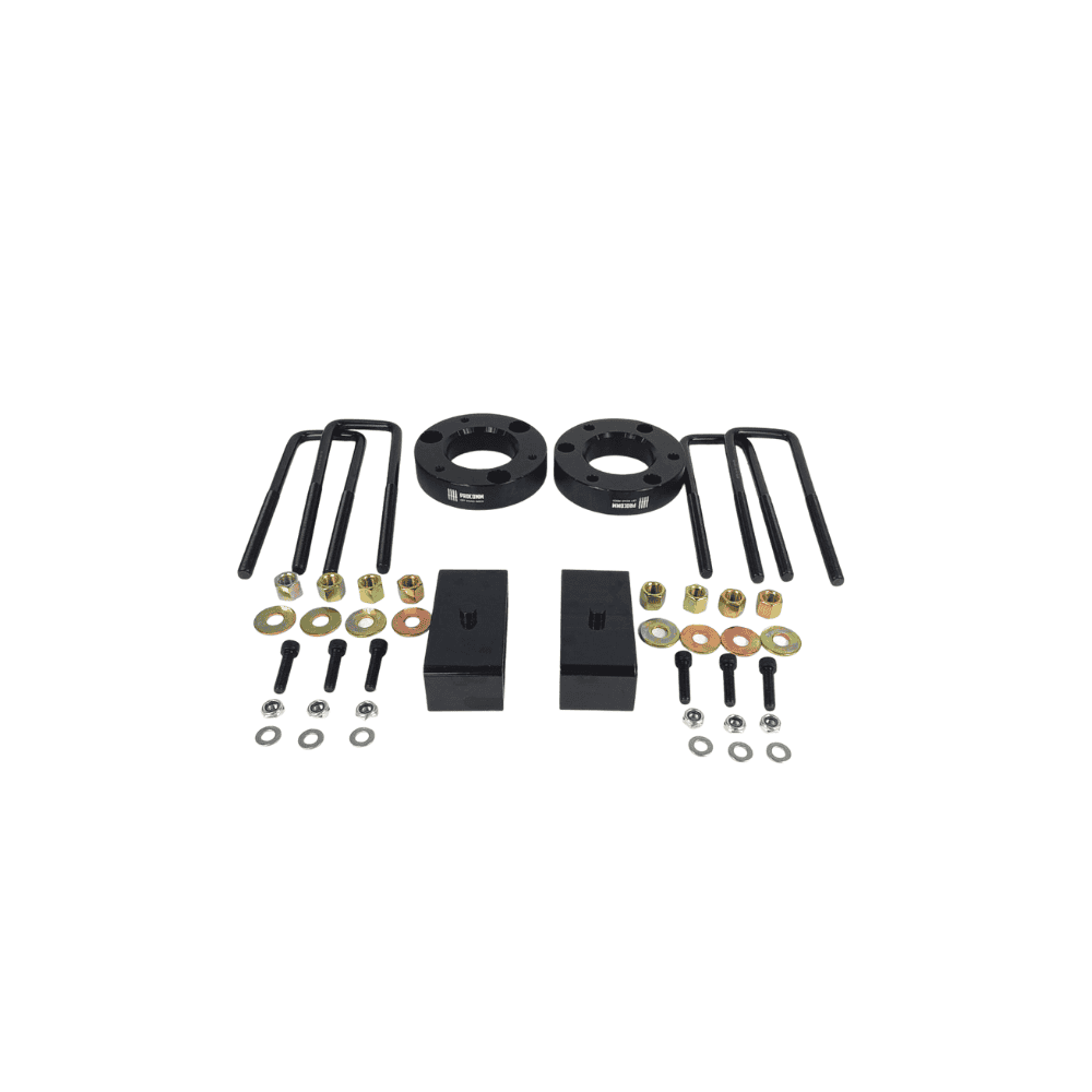 Adjustable mounting brackets and hardware components for industrial or construction applications.