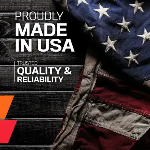 American-made products emphasizing durability and trustworthiness.