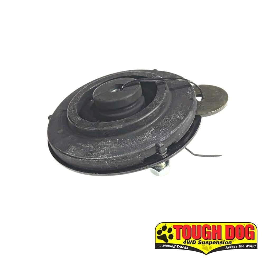 High-quality black rubber vehicle suspension part for off-road trucks and SUVs.