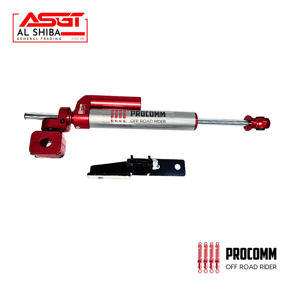 High-quality off-road shock absorber for vehicles from Al Shiba General Trading. Durable automotive.