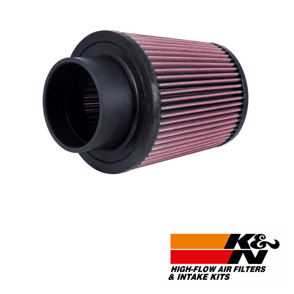 High-flow air filter for automotive engines, durable and efficient filtration system.