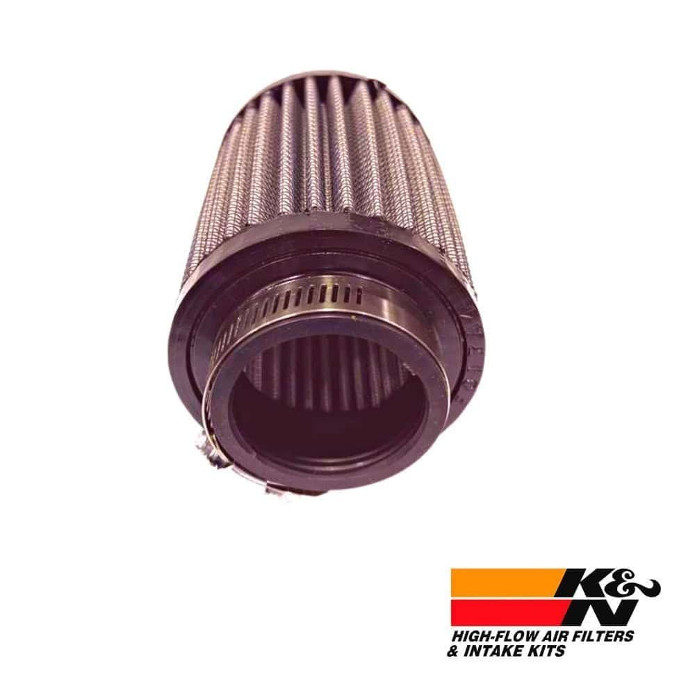 High-flow air filter for automotive engines, durable and efficient filtration system.