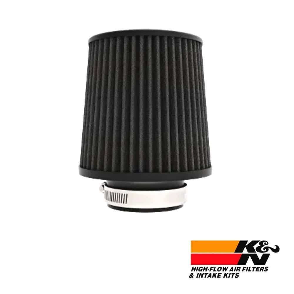 High-flow air filter for automotive engines, durable and efficient filtration system.