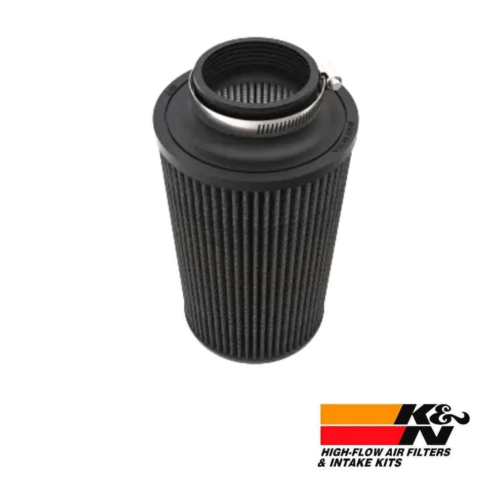 High-flow air filter for automotive engines, durable and efficient filtration system.