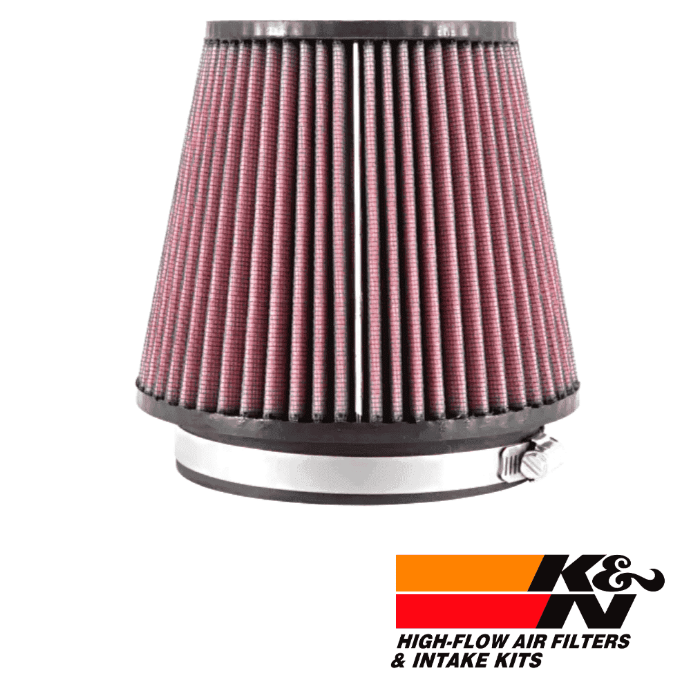 High-flow air filter for automotive engines, durable and efficient filtration system.