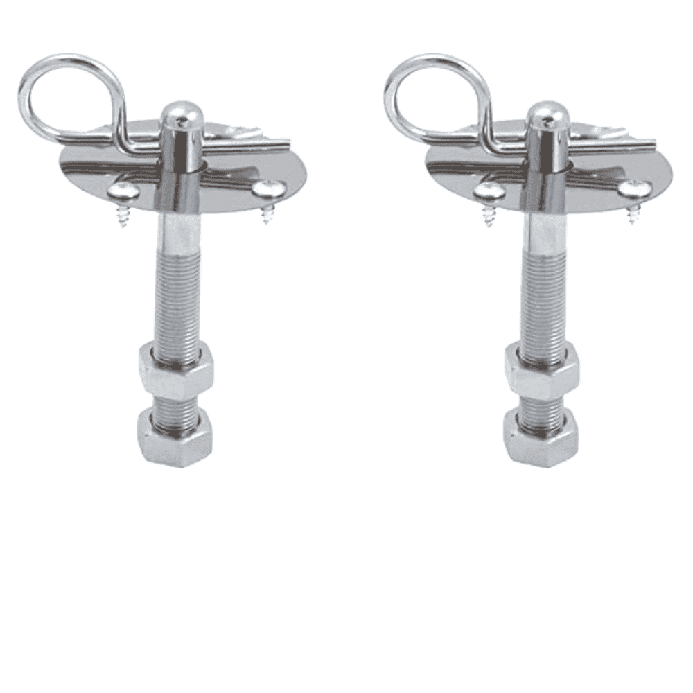 Heavy-duty metal turnbuckle fittings for industrial applications.