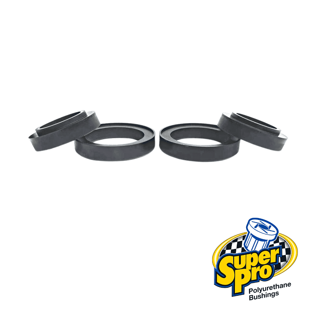 Polyurethane bushings for automotive suspension from Al Shiba General Trading.
