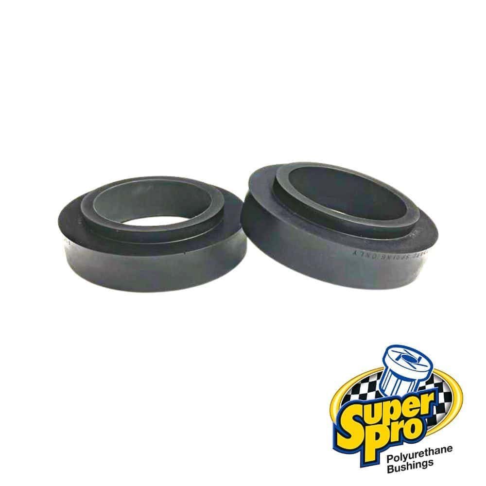 High-quality polyurethane bushings for automotive suspension systems.