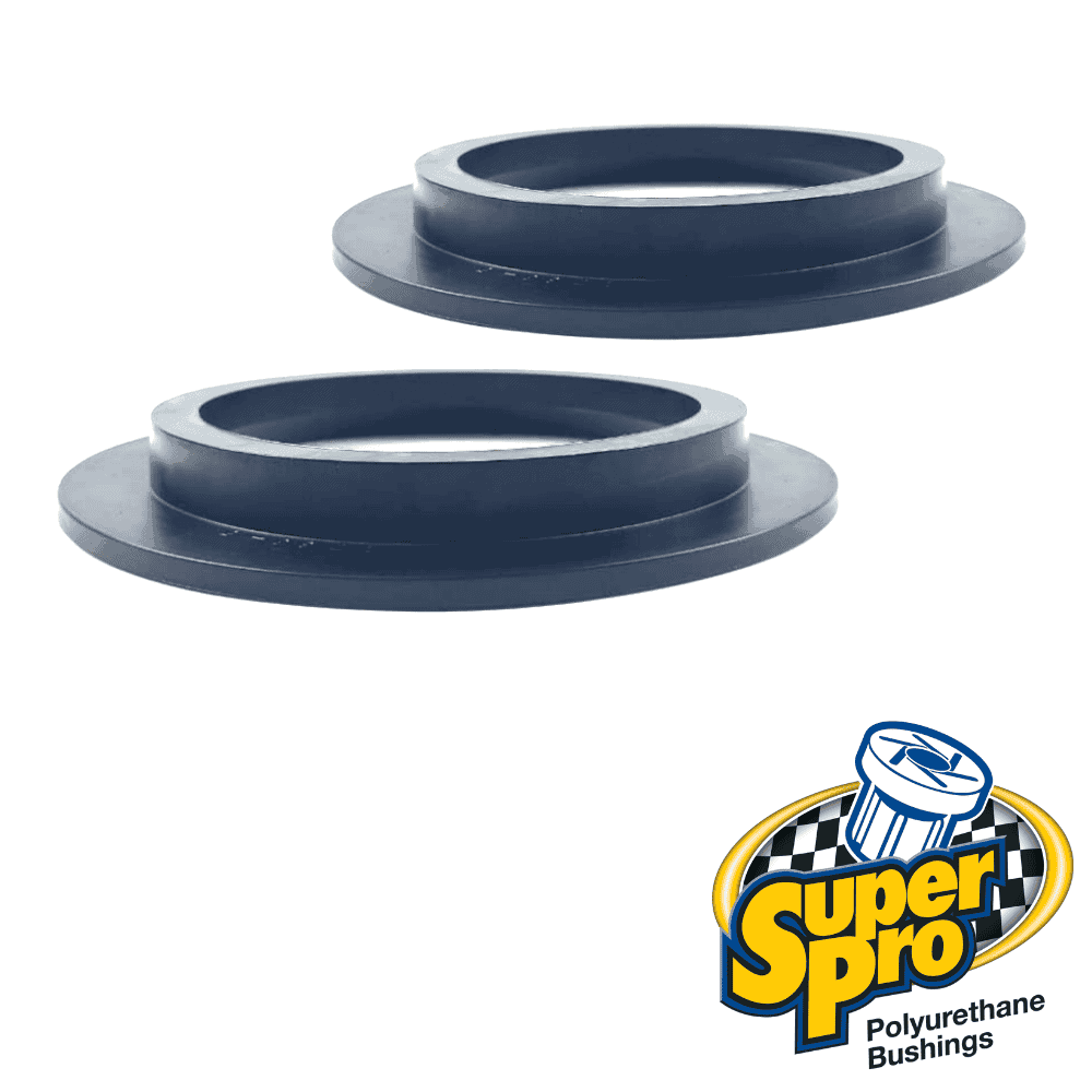 Polyurethane bushings for automotive suspension systems, used in various vehicle applications.