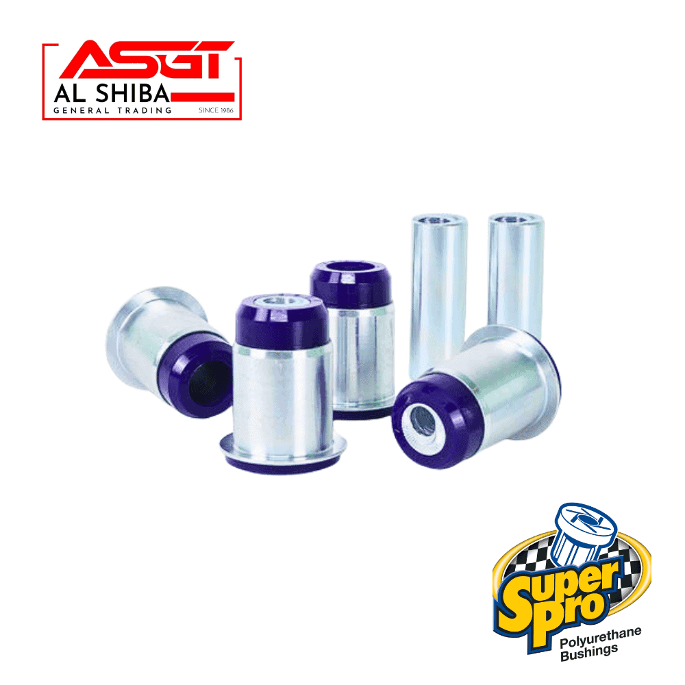 High-quality polyurethane bushings for automotive suspension from Al Shiba General Trading.