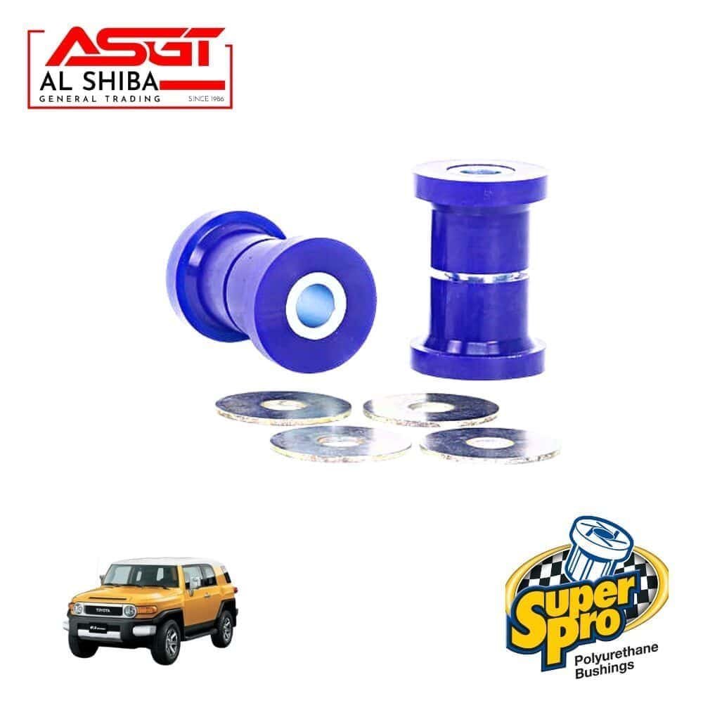 Polyurethane bushings for automotive suspension from Al Shiba General Trading.