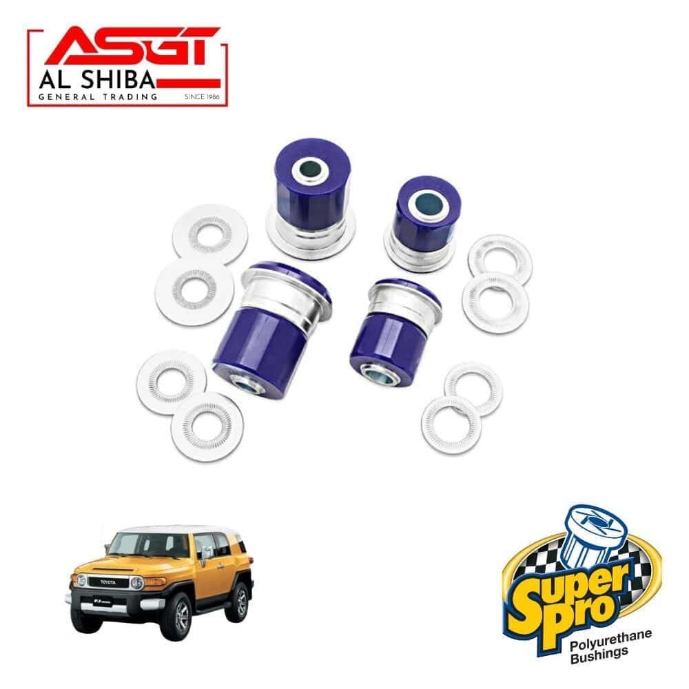 High-quality polyurethane bushings for automotive suspension systems by Al Shiba General Trading.