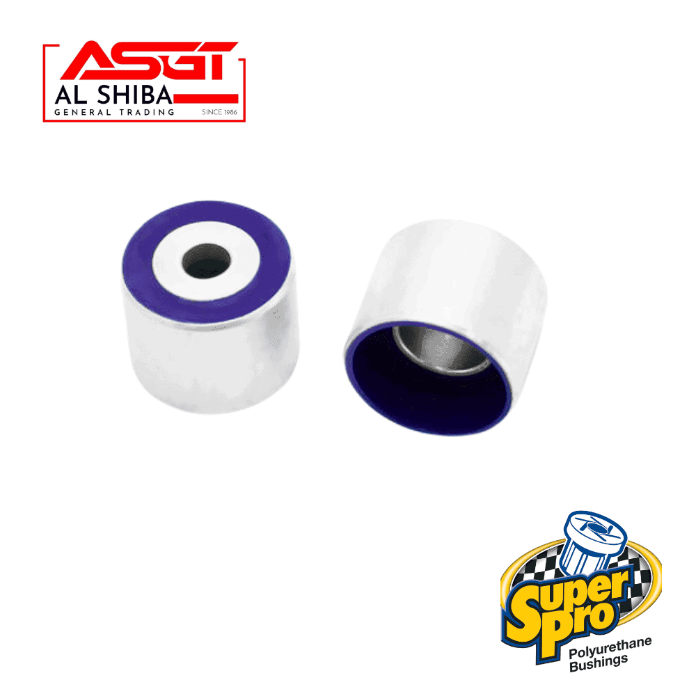 High-quality polyurethane bushings for automotive suspension systems.