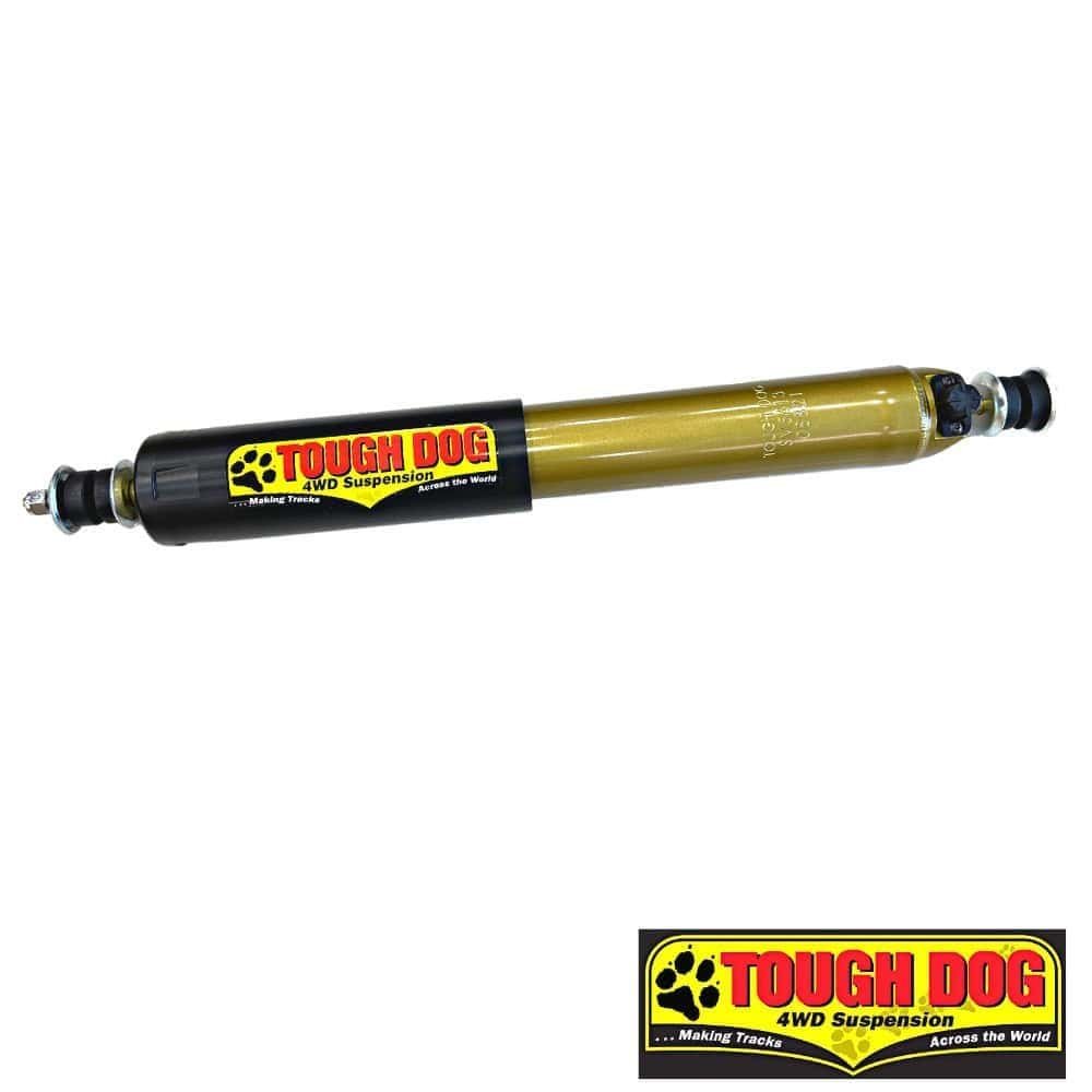 Tough Dog 4WD suspension shock absorber for off-road vehicles and trucks.