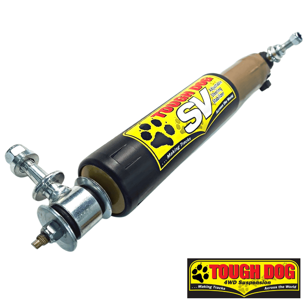 Doubledog Tough Dog 4WD suspension shock absorber for off-road vehicles.