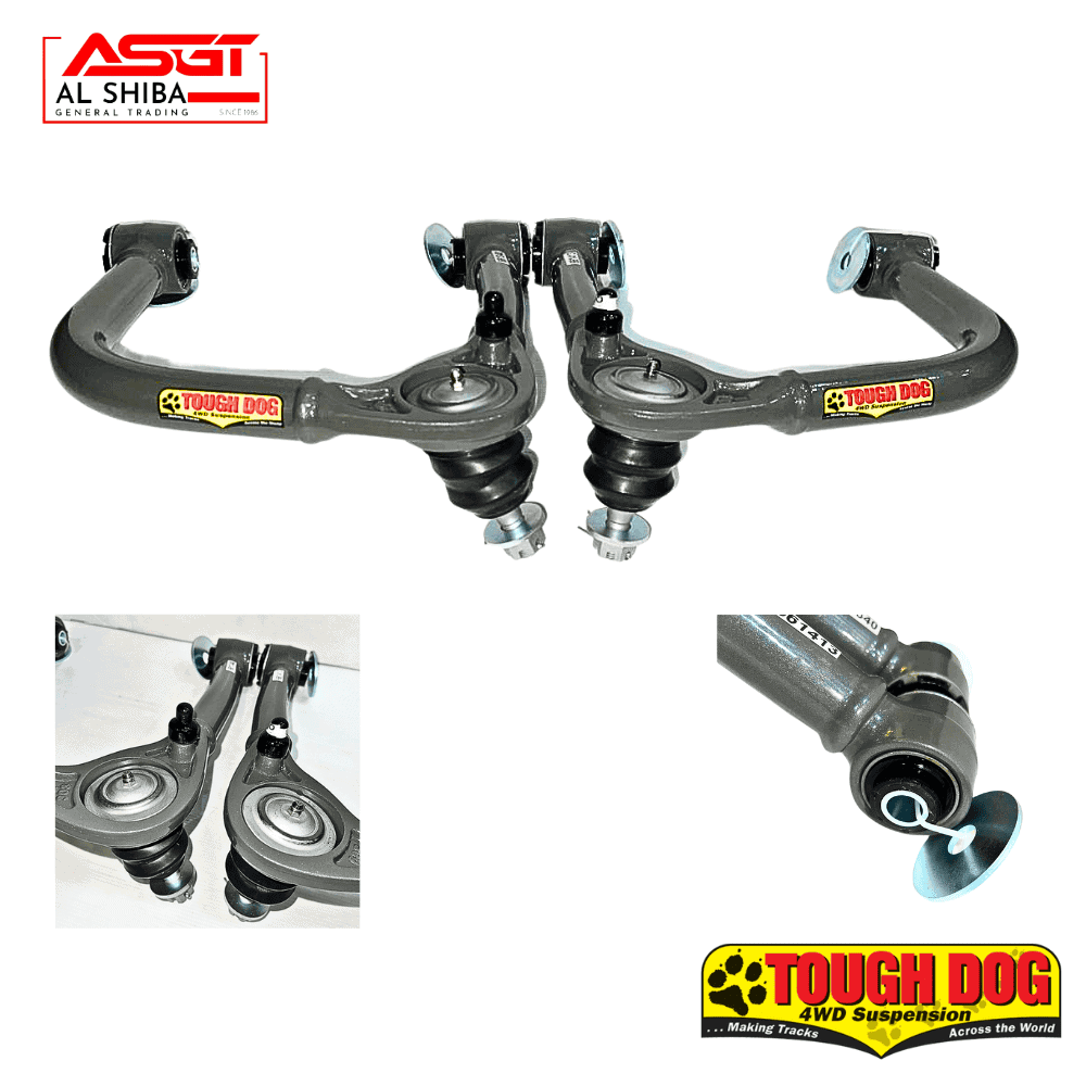 High-quality automotive suspension parts for off-road vehicles from Al Shiba General Trading. Durabl.