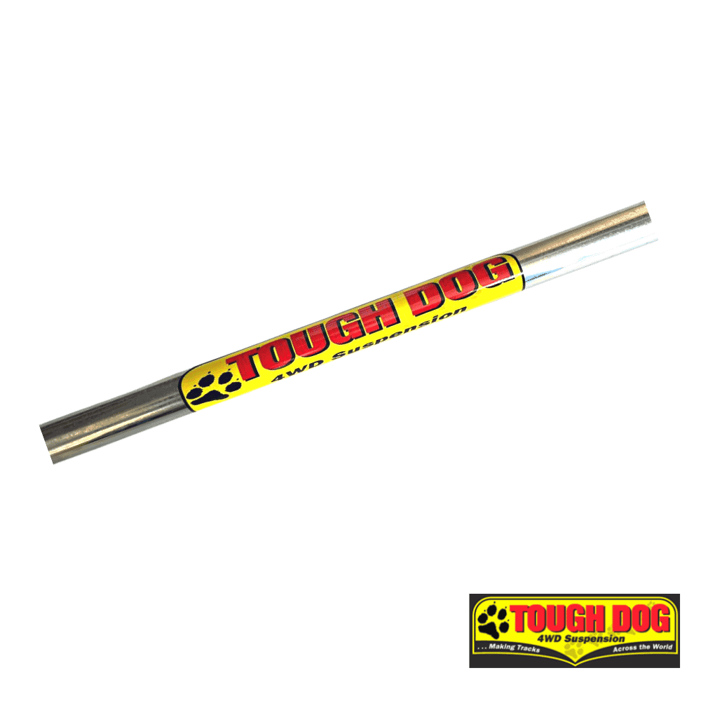 High-strength metal drive shaft for Tough Dog 4WD suspension systems.