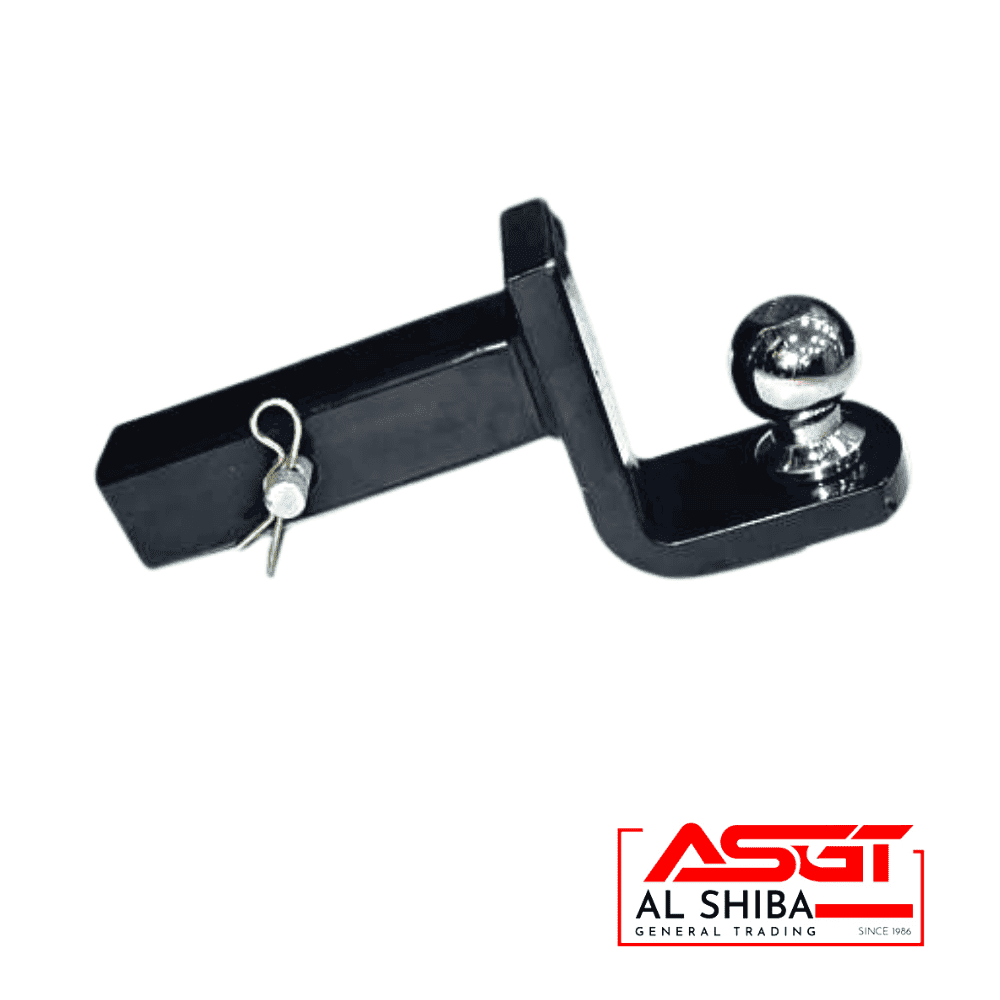 Tow Hitch Ball Mount for Vehicle Towing - Durable, Heavy-Duty Trailer Hitch Accessory.