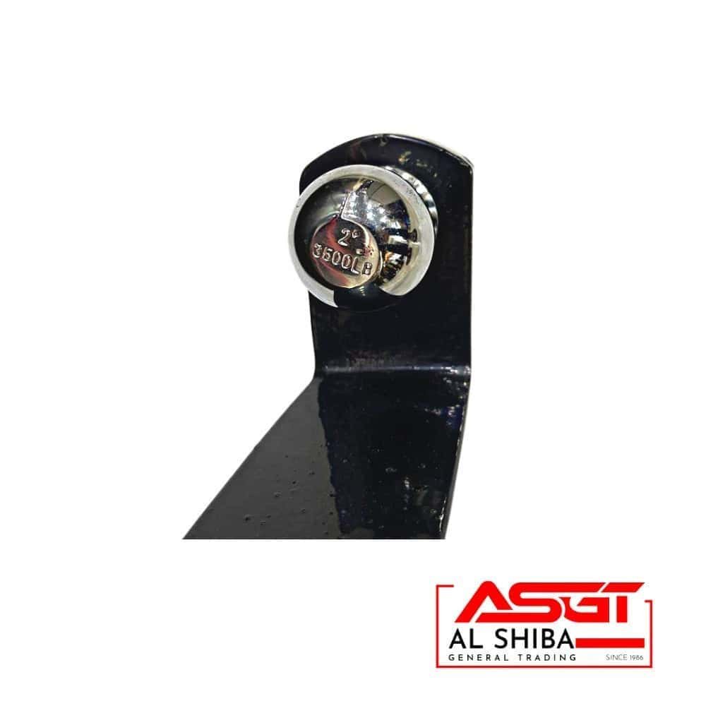 High-security combination lock on industrial equipment for safety and security.