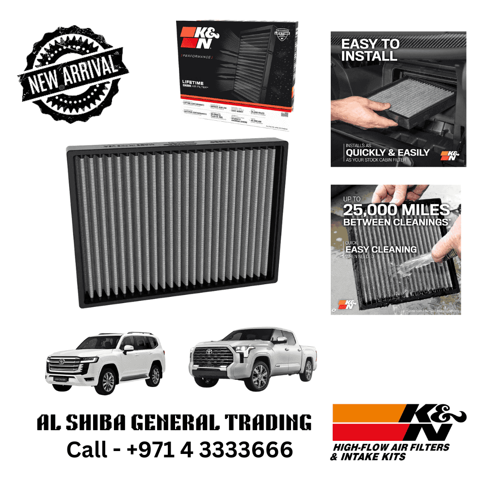 High-flow car air filter for optimal engine performance and clean air intake.