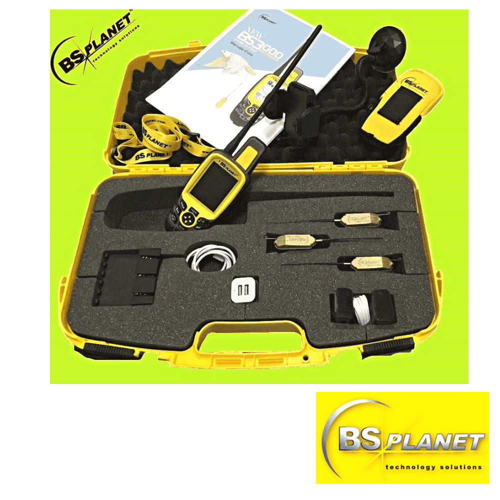 Professional BS Planet electronic testing and measurement kit in yellow case.