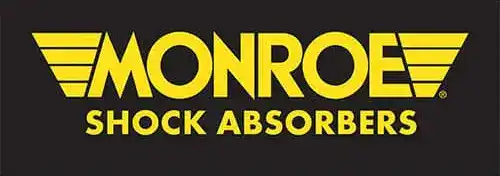 High-quality Monroe shock absorbers logo for automotive suspension systems.