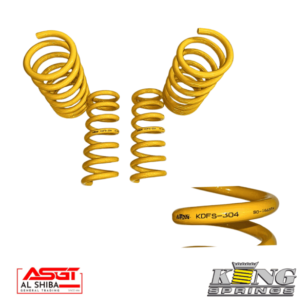 KING COIL SPRINGS – YELLOW – NISSAN PATROL Y63 2025 ON – Standard Height