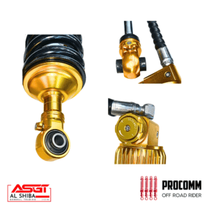 Al Shiba General Trading off-road rider shock absorber and suspension parts.