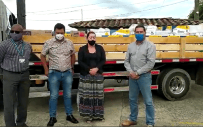 Reforestadora Los Retiros hace donación en Montebello