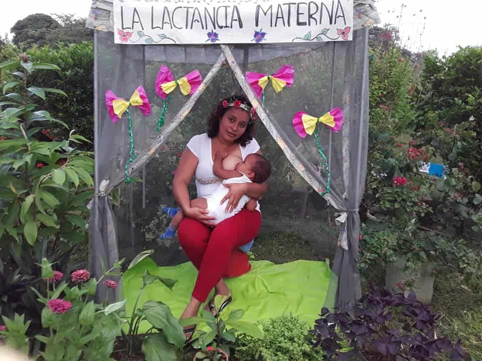 Arboletes hace campaña por lactancia materna
