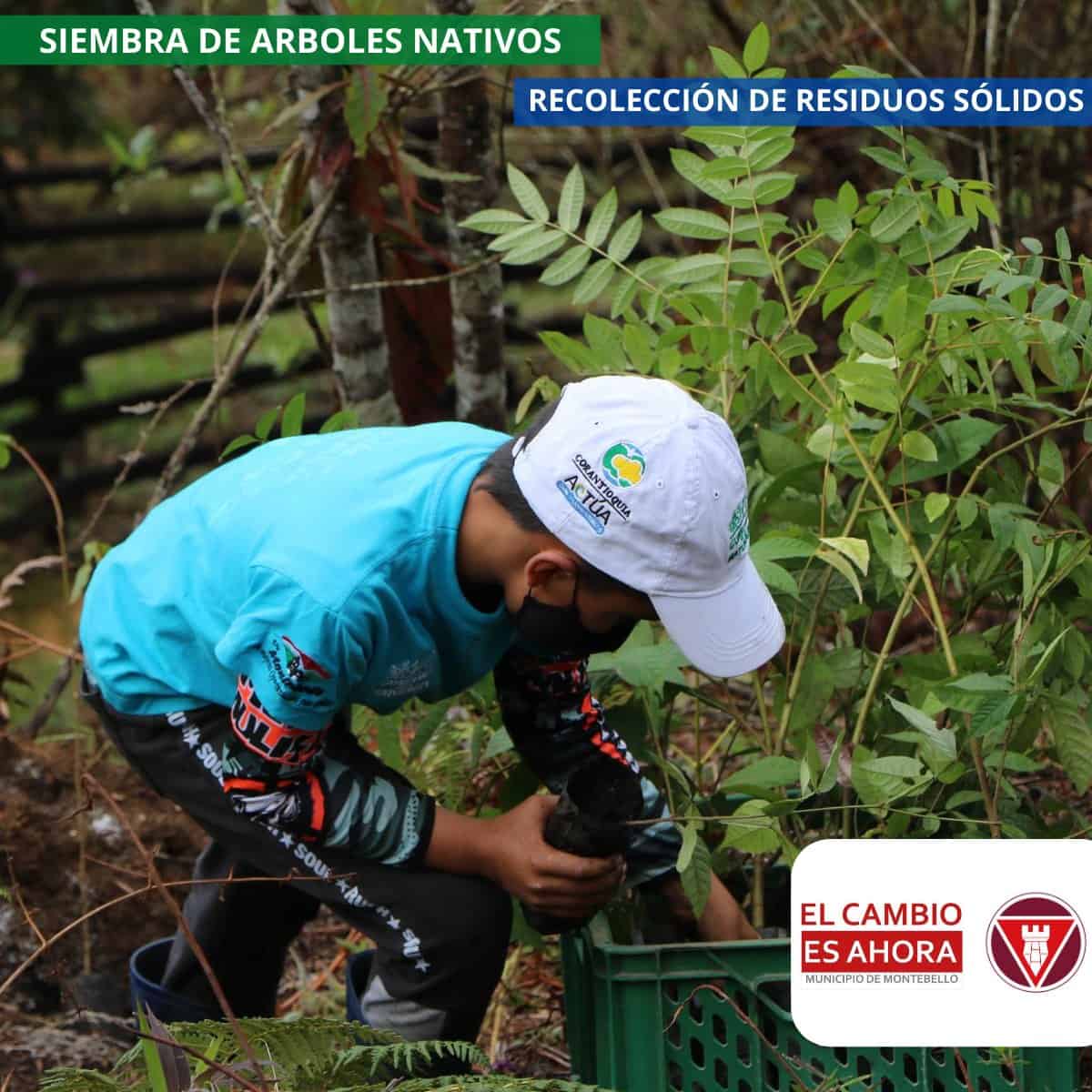 En Montebello cuidan y embellecen su municipio