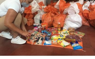 La alcaldía de Hispania entrega kits alimentarios