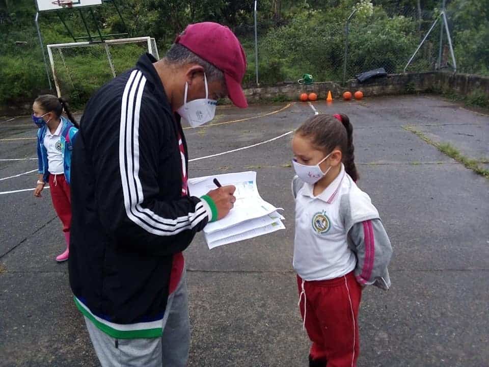 Reactivación de los escenarios deportivos en Giraldo