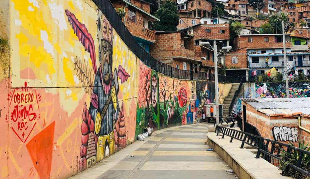 Modificación en el grafitour de la comuna 13