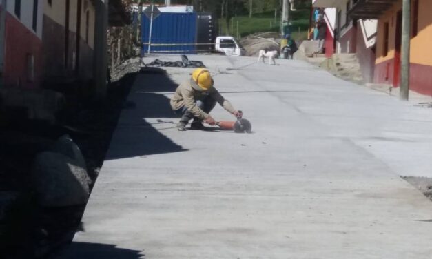 Mejoramiento de infraestructura en San José de la Montaña
